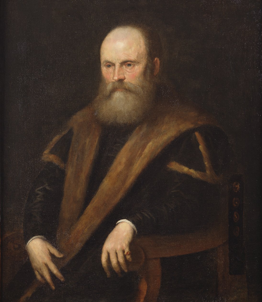 Portrait of a Venetian noble  by Jacopo Robusti Tintoretto