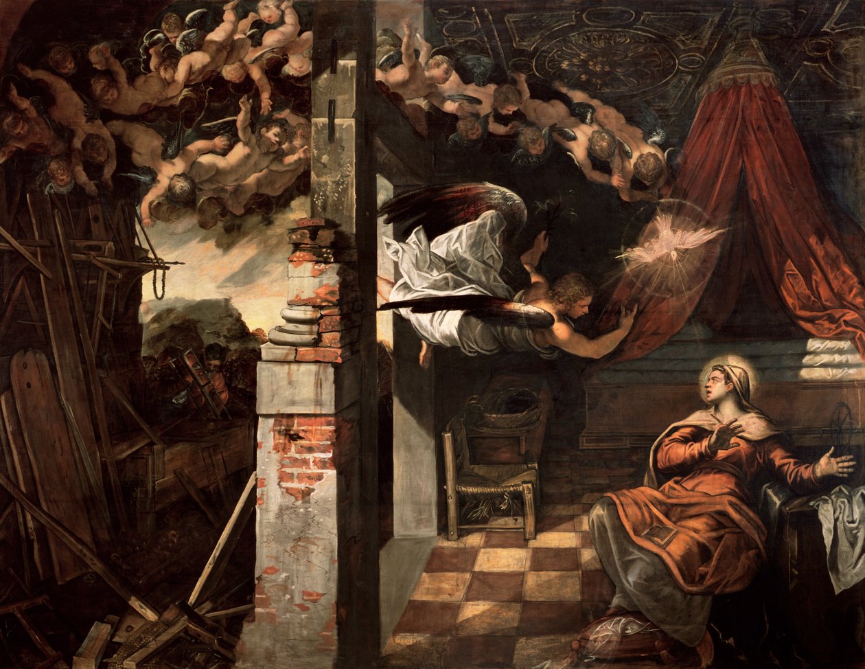 Duyuru by Jacopo Robusti Tintoretto