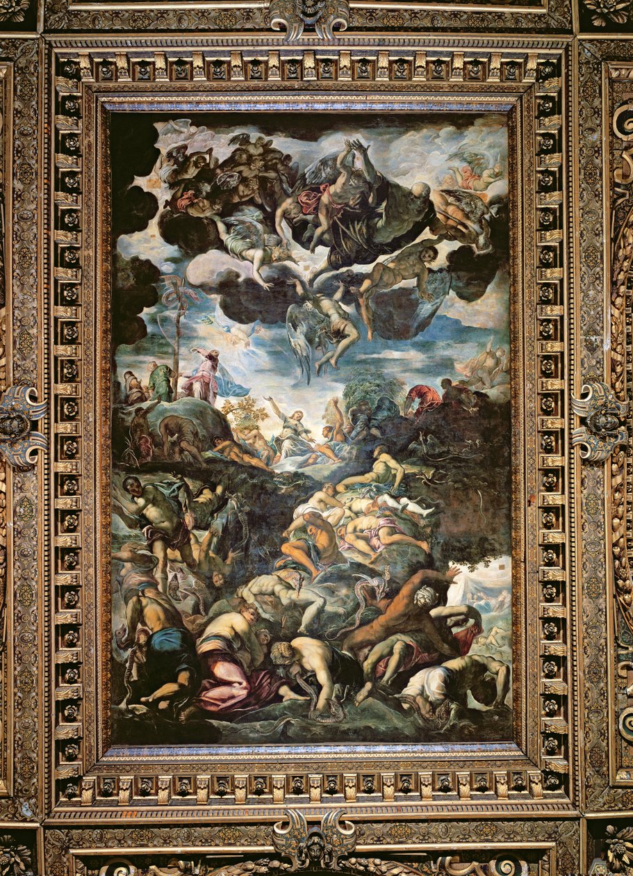 İnsanın Düşüşü by Jacopo Robusti Tintoretto