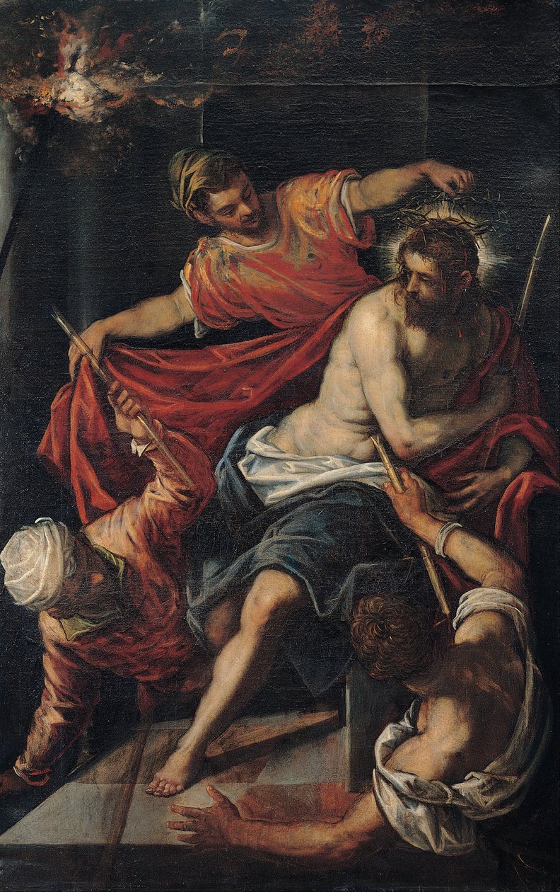 Kırbaçlanma by Jacopo Robusti Tintoretto
