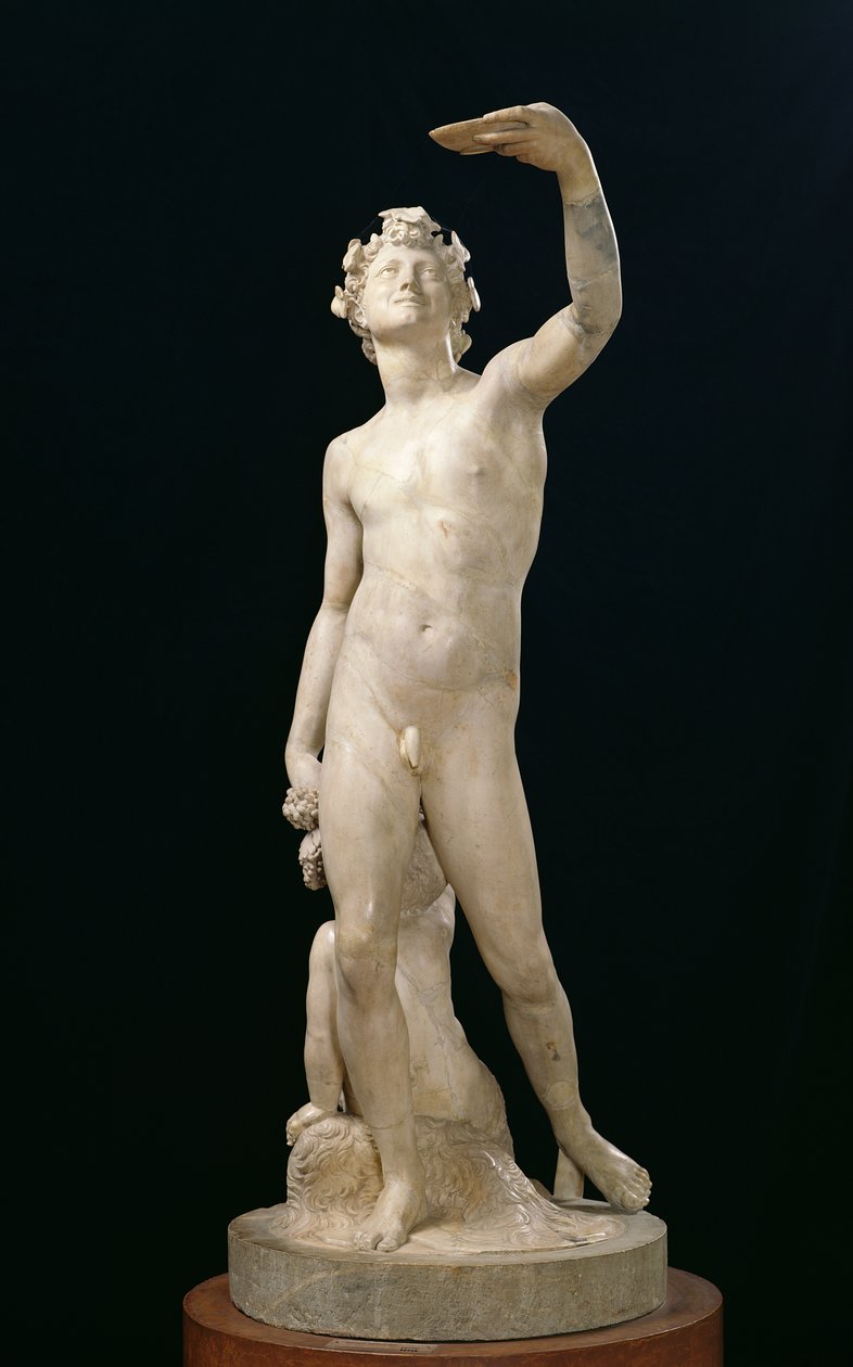 ಬ್ಯಾಕಸ್, 1510 (ಮಾರ್ಬಲ್) ಟರ್ಕ್ by Jacopo Sansovino