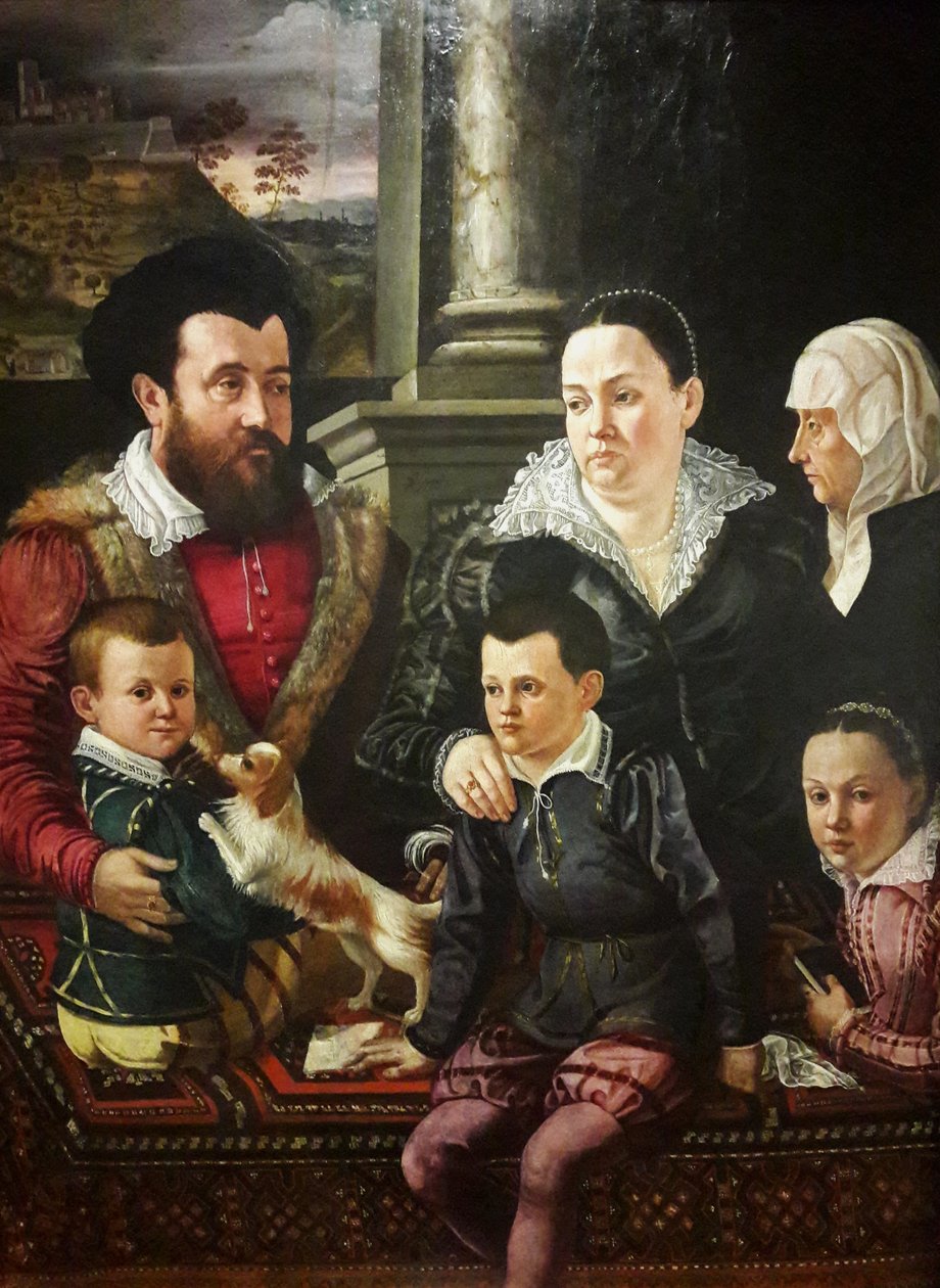 Aile portresi by Jacopo da Empoli