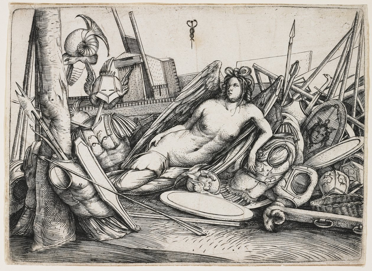 Kupalar Arasında Yatan Zafer, c. 1510 by Jacopo de Barbari