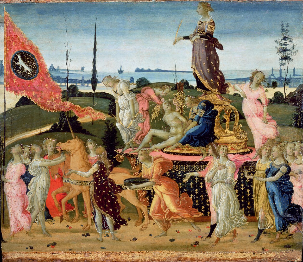 Triumph of Chastity, Petrarch