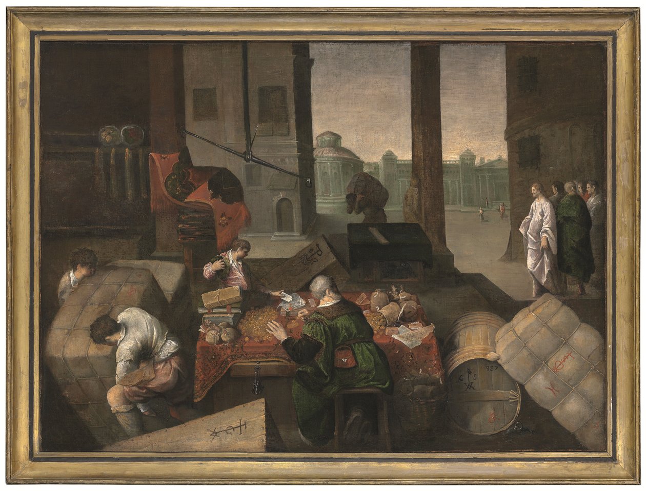  by Jacopo (1510 92) (circle) Bassano