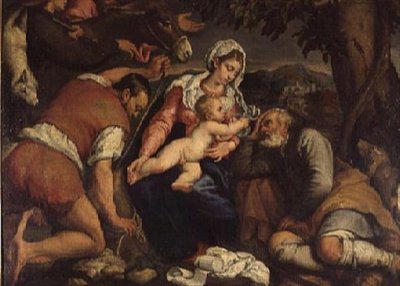 Çobanların hayranlığı by Jacopo Bassano