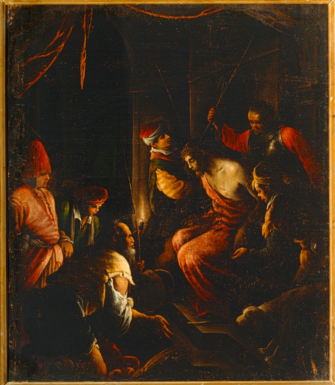 Dikenlerle taçlandırma (resim) by Jacopo (1510-92) Bassano