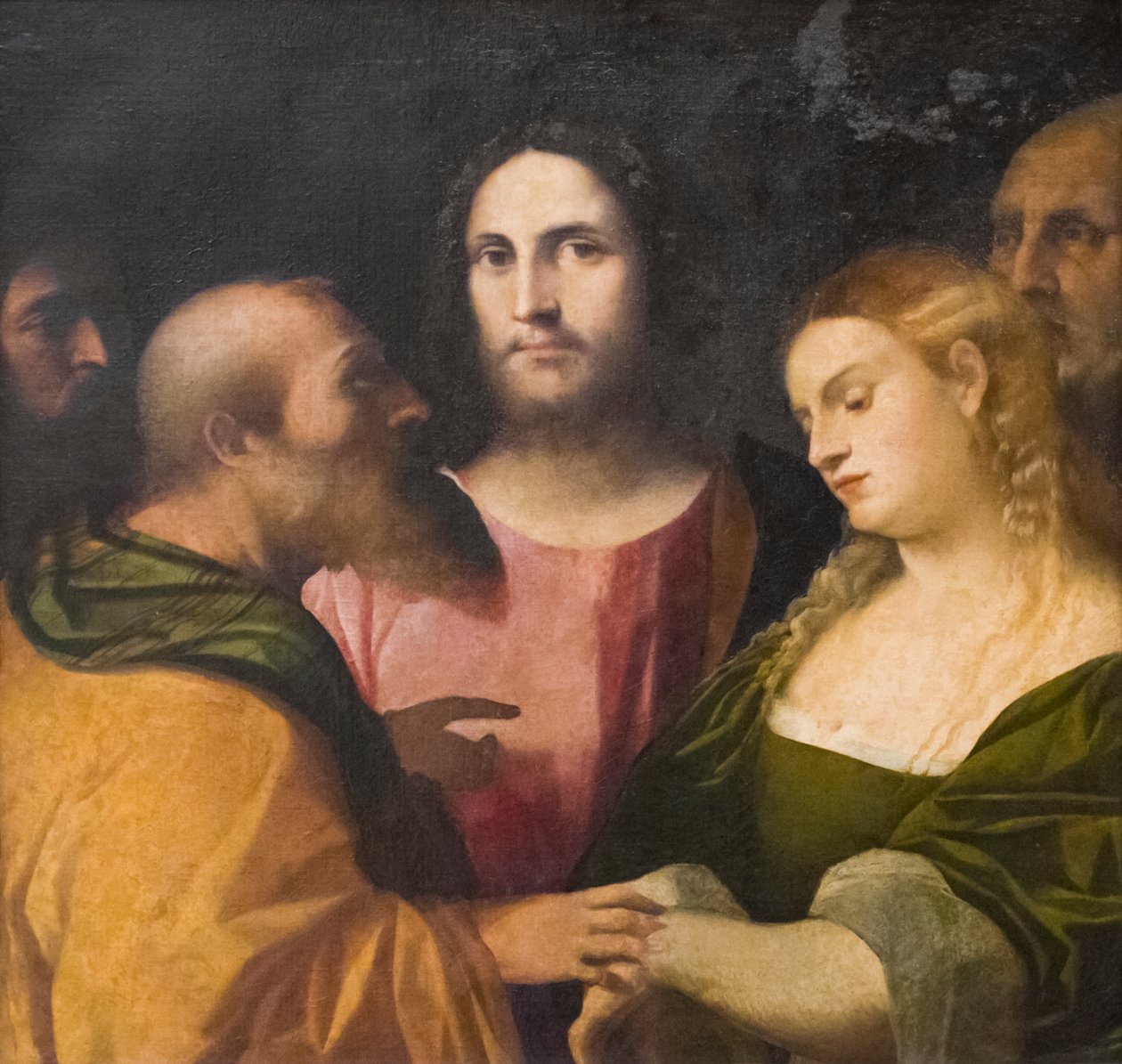 Mesih ve Zina by Jacopo (c.1480 1528) Palma