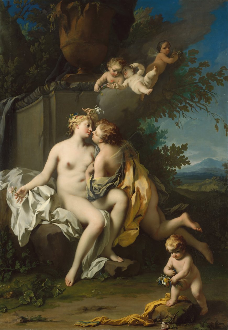 Flora ve Zephyr, 1730