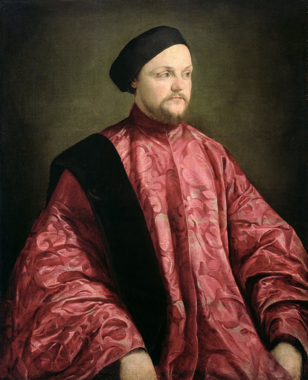 Venedik Senatörünün Portresi, 1540 by Jacopo Bassano