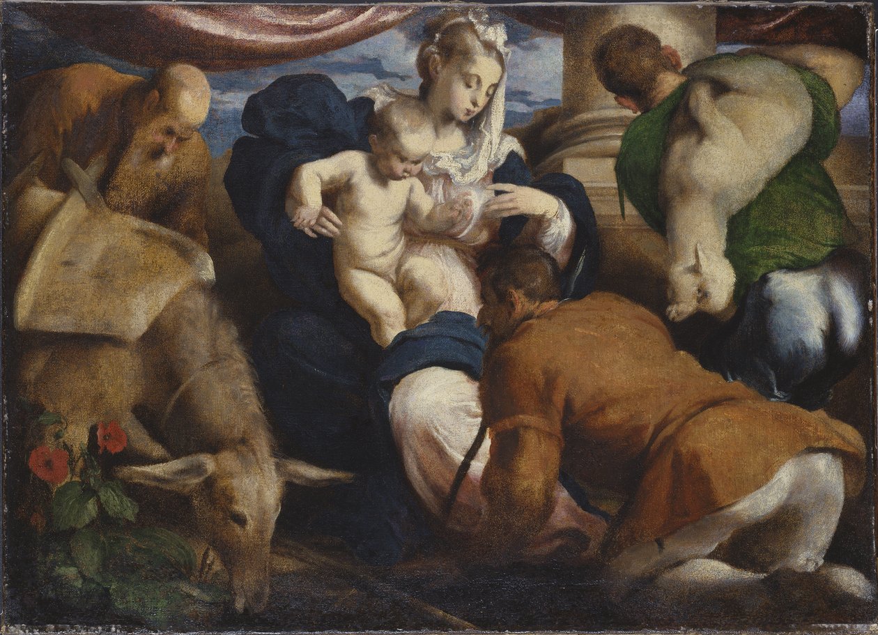 Çobanların hayranlığı by Jacopo Bassano