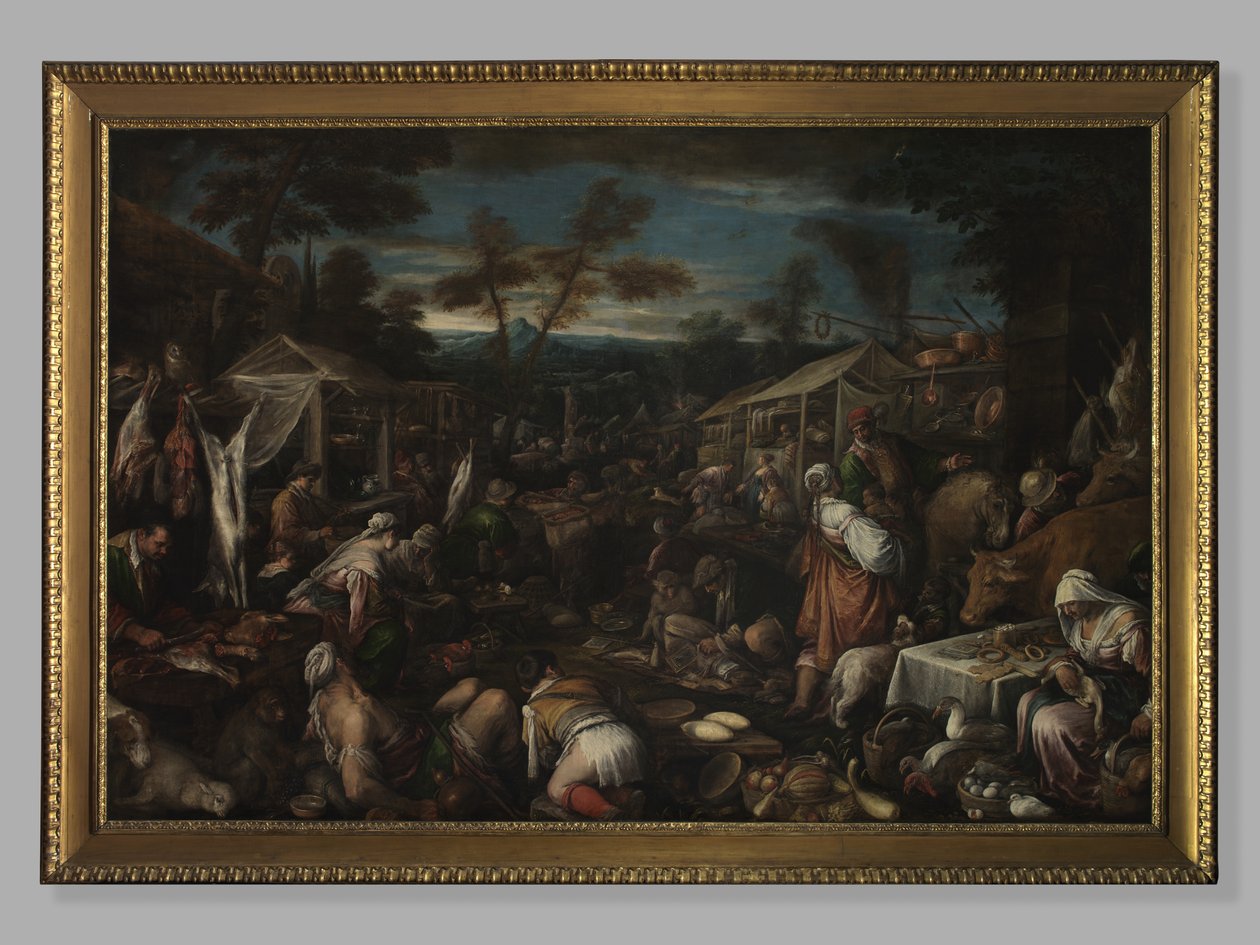 Büyük Pazar, c.1580-85 by Jacopo Bassano