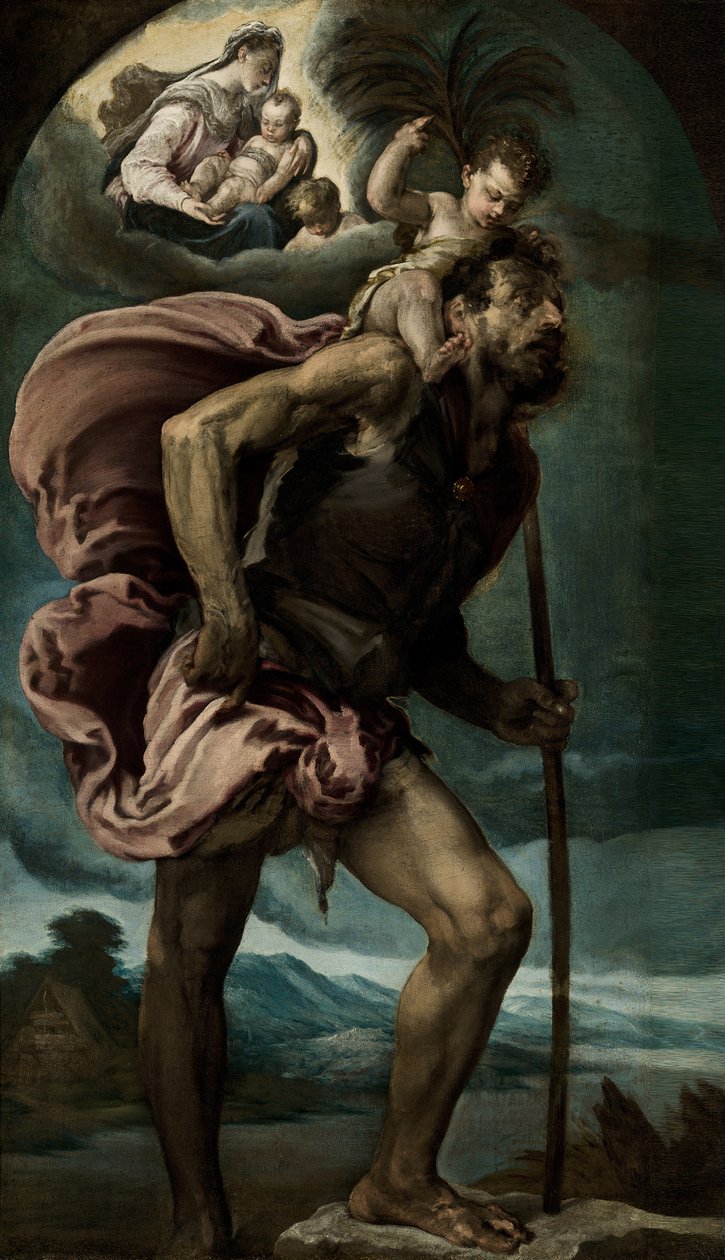 Aziz Christopher, 1559 by Jacopo Bassano il vecchio
