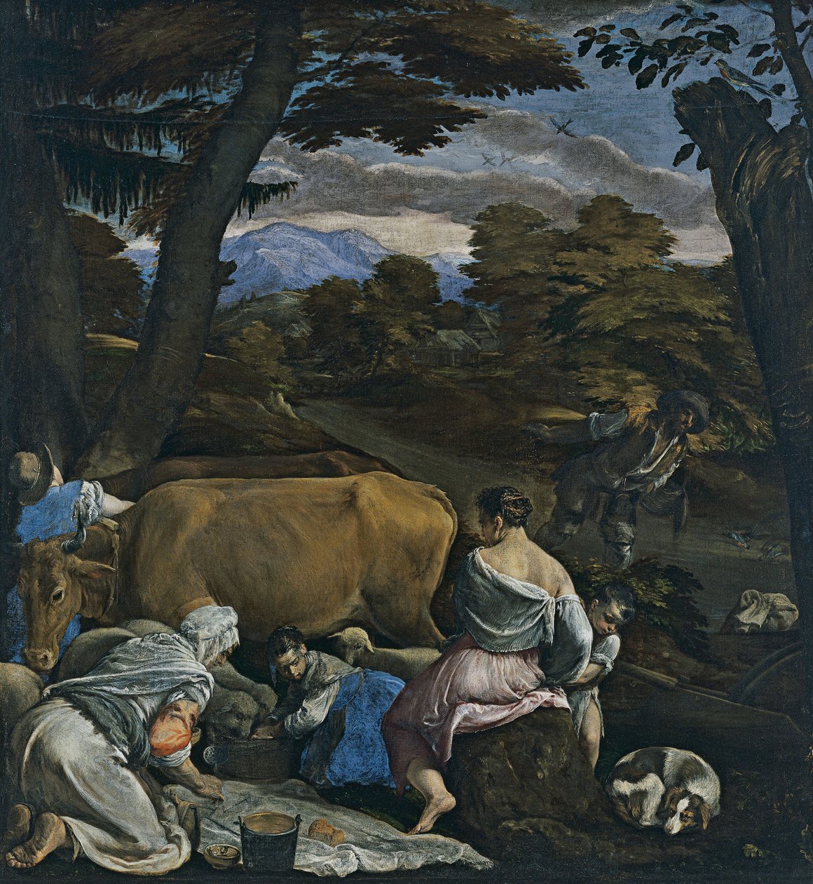 Ekici benzetmesi by Jacopo Bassano il vecchio
