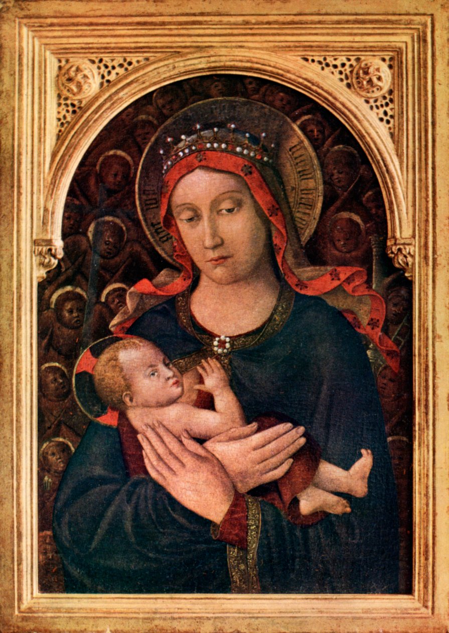 Madonna ve Çocuk, 15. yüzyıl, 1926 by Jacopo Bellini