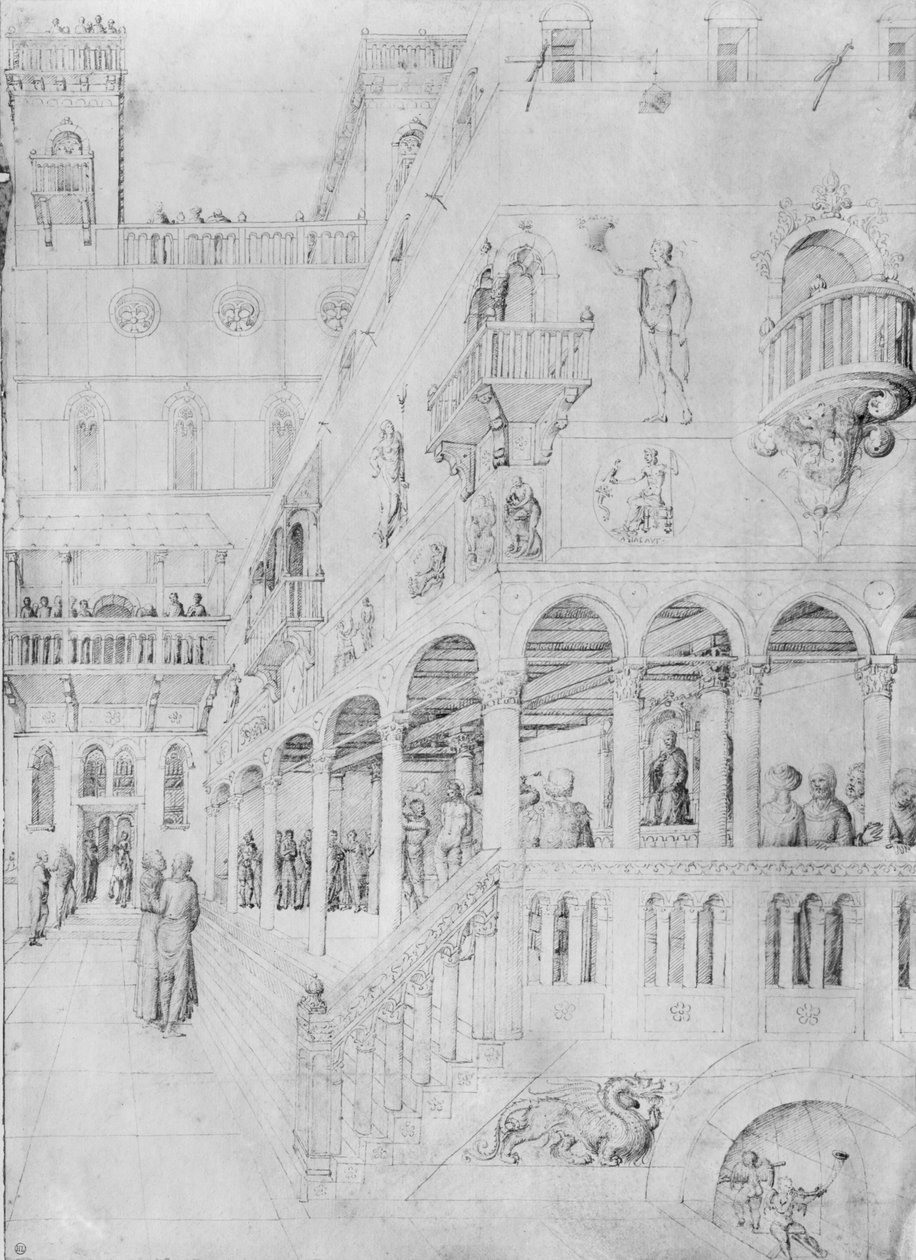 The Flagellation, Jacopo Bellini