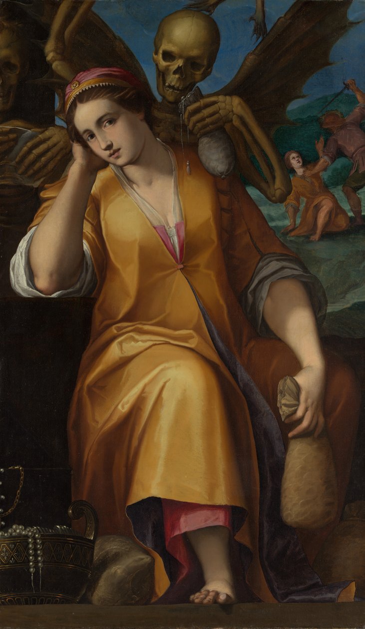 Avarice Alegorisi. by Jacopo Ligozzi