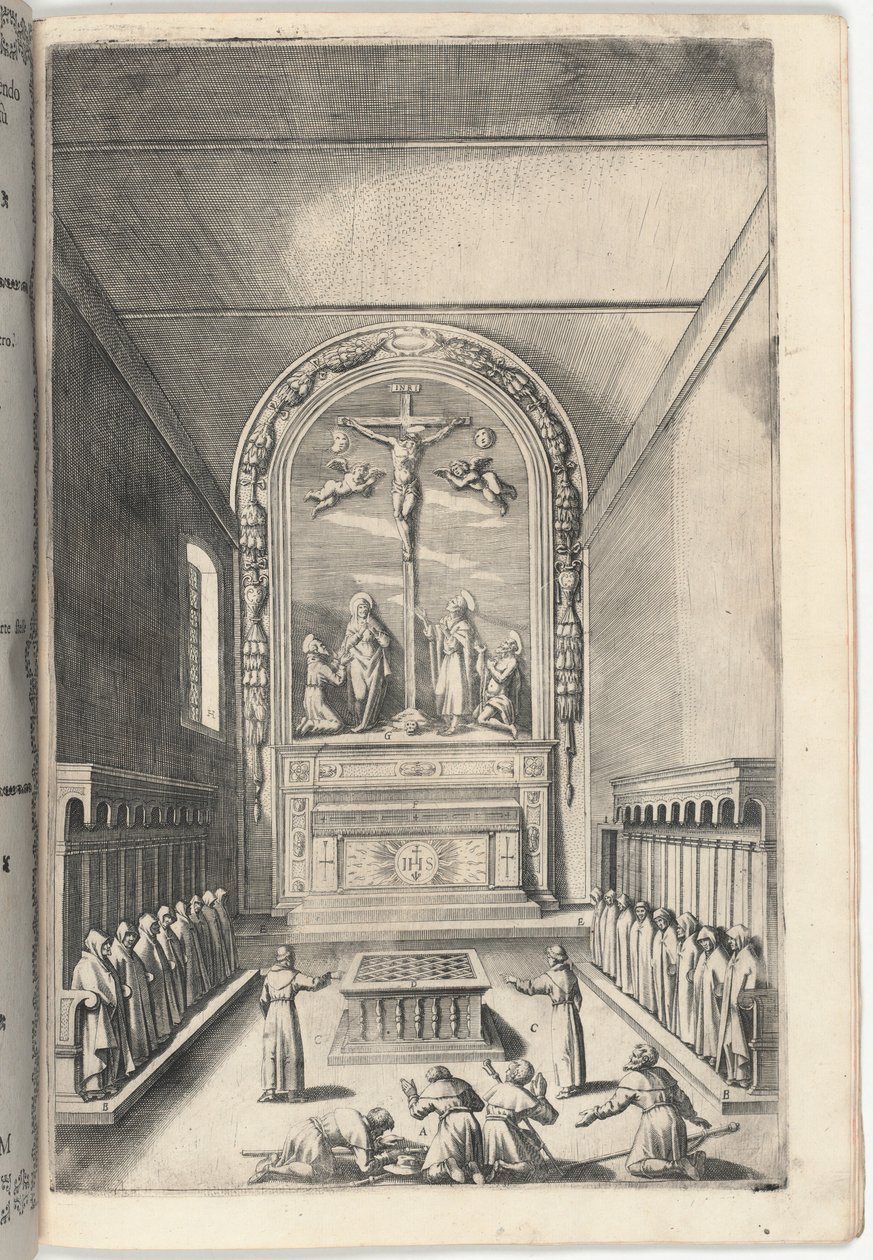 Stigmata Kilisesi (Chiesa delle Stimmate) [plaka M] by Jacopo Ligozzi
