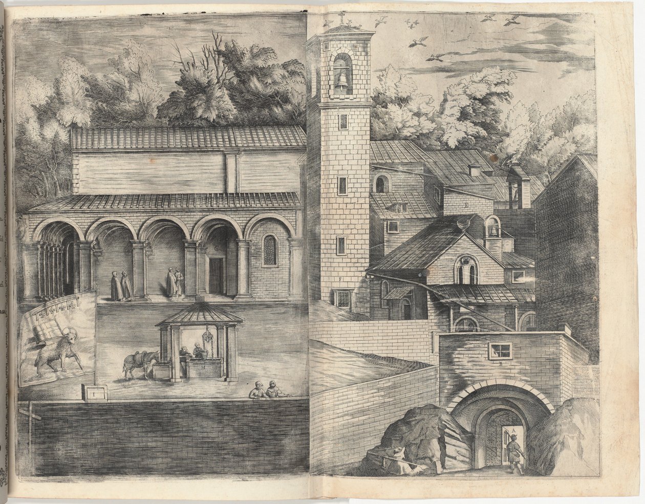 Çeyreğin Görünümü: Monte della Vernia Manastırı