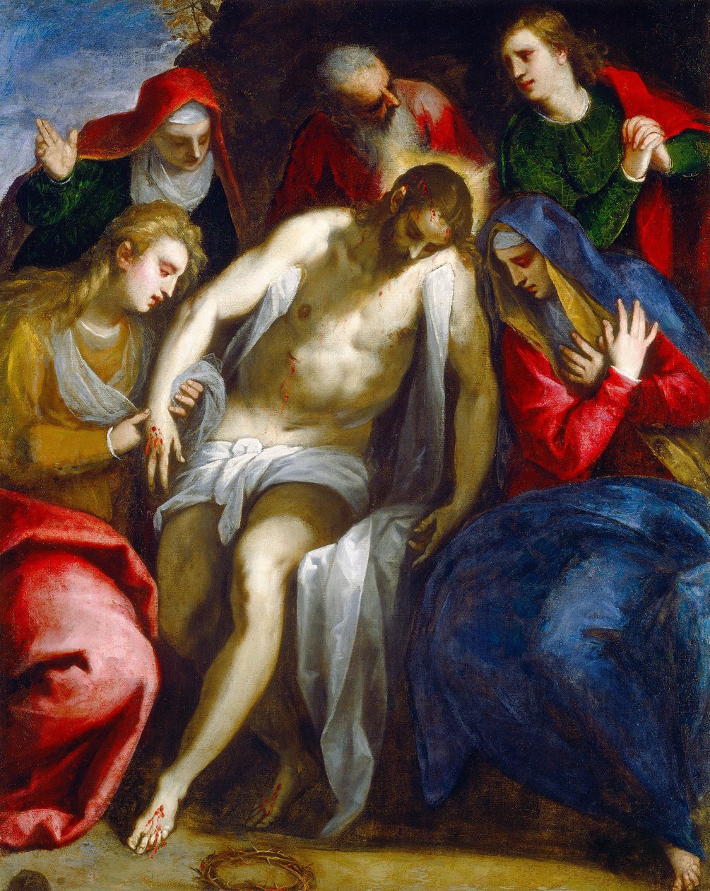 Ağıt, c. 1620. by Jacopo Palma