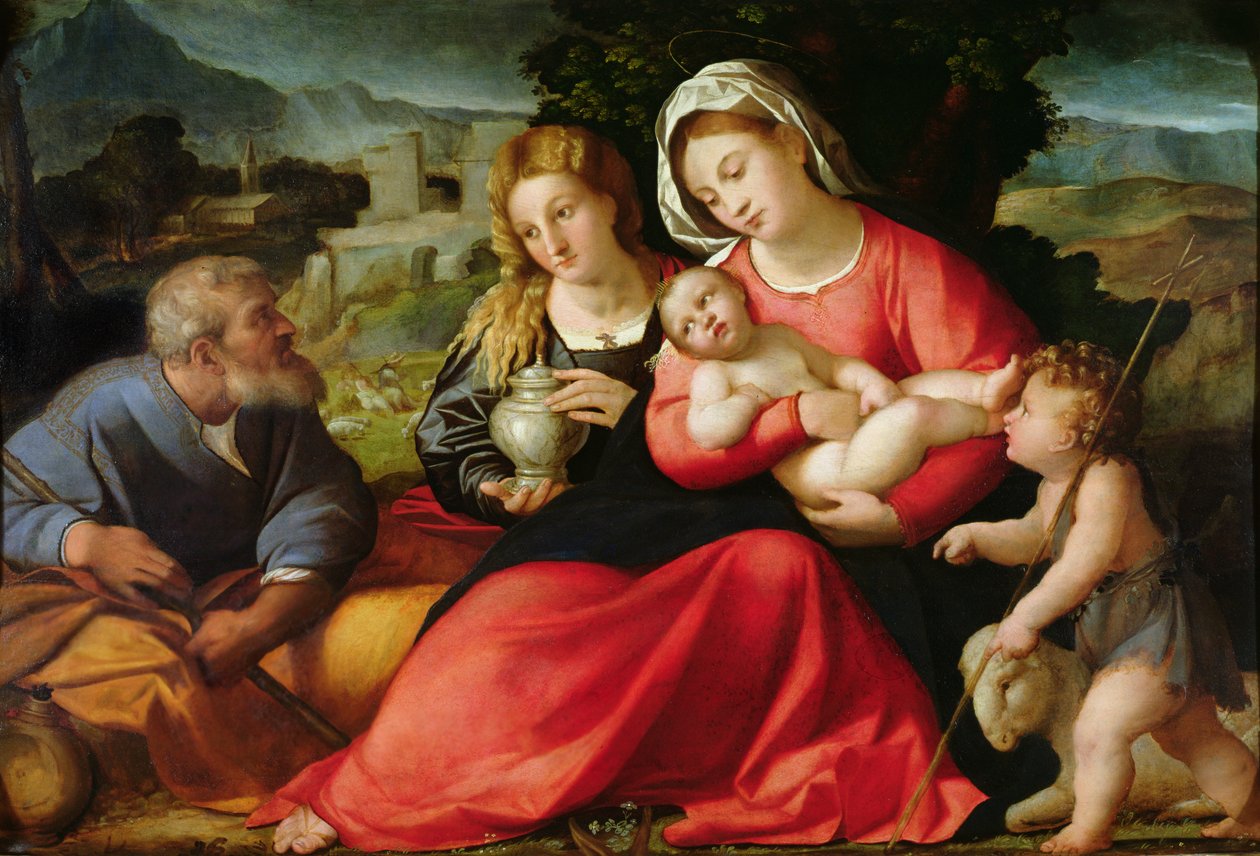 Kutsal Aile, c.1508-12 by Jacopo Palma