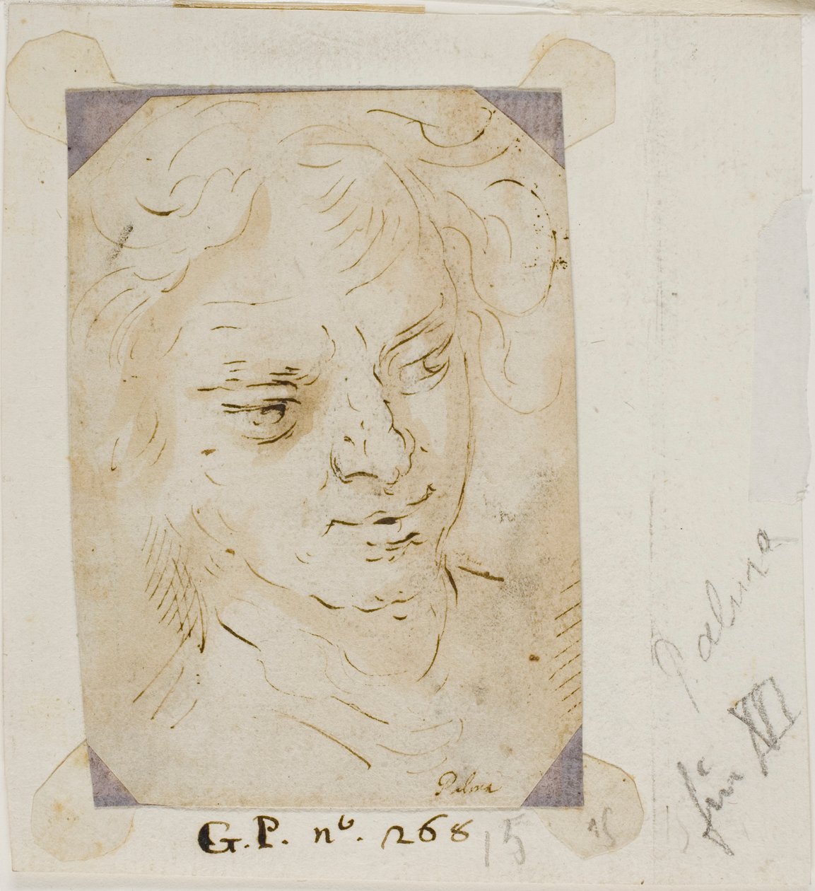 Bir Adamın Başı by Jacopo Palma il Giovane