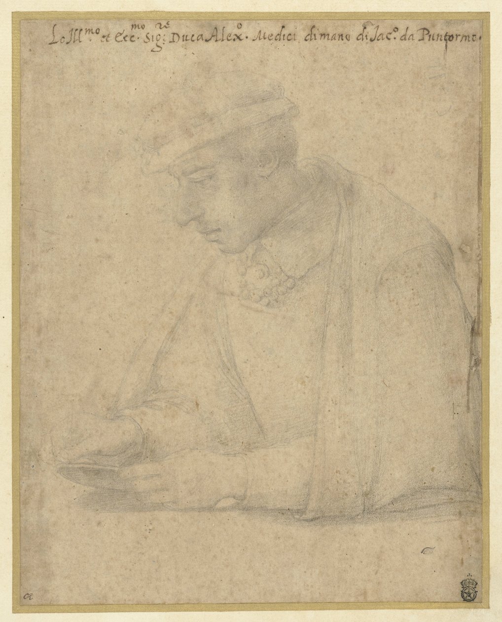 Alessandro de Medici by Jacopo Pontormo