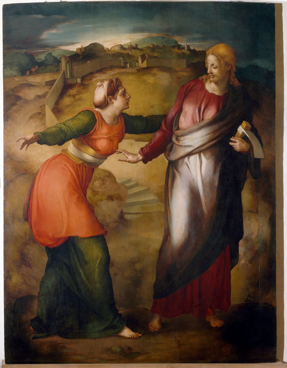 Noli me tangere (Resim , c.1530) by Jacopo Pontormo