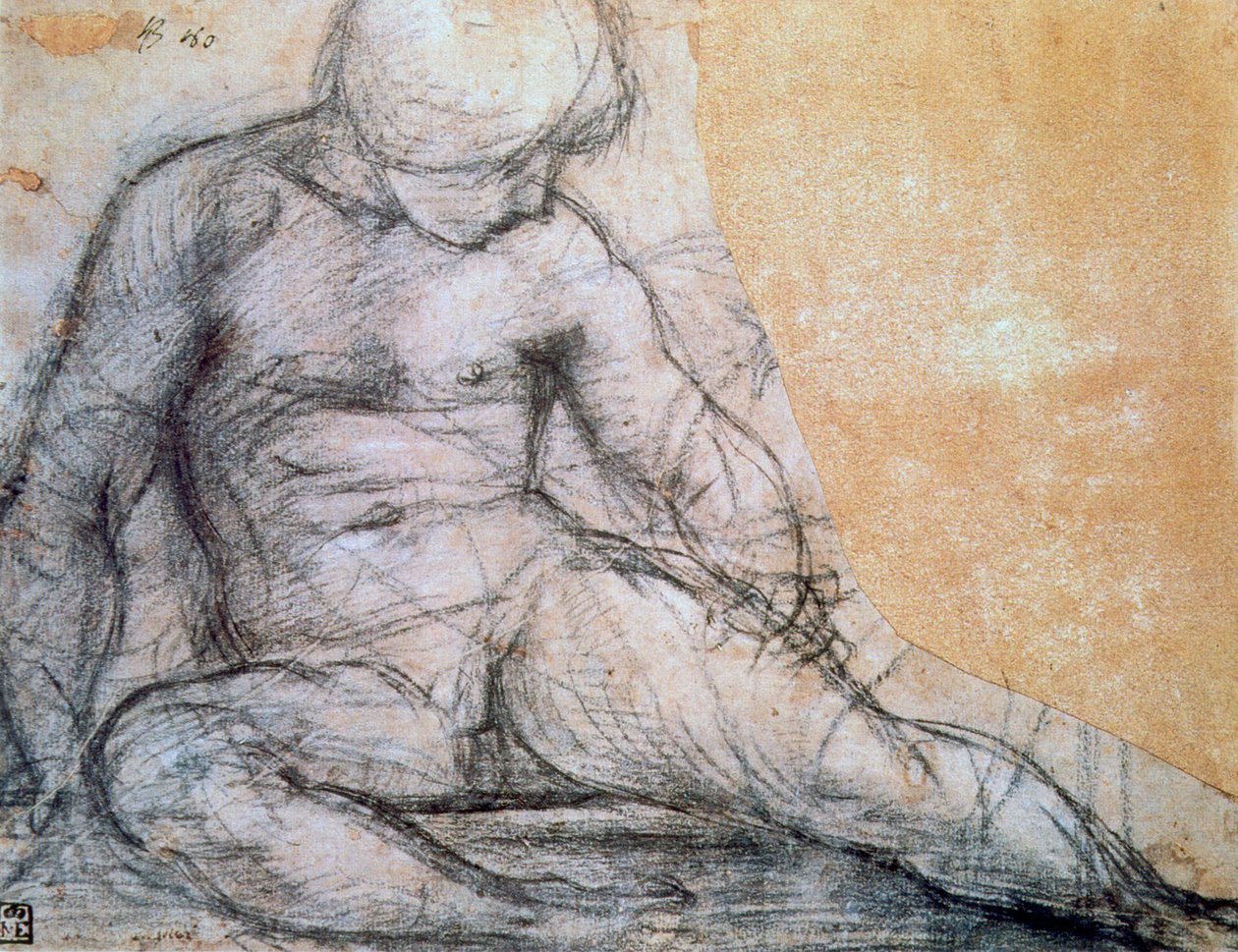 Oturan Çocuk, c1514-1557 by Jacopo Pontormo