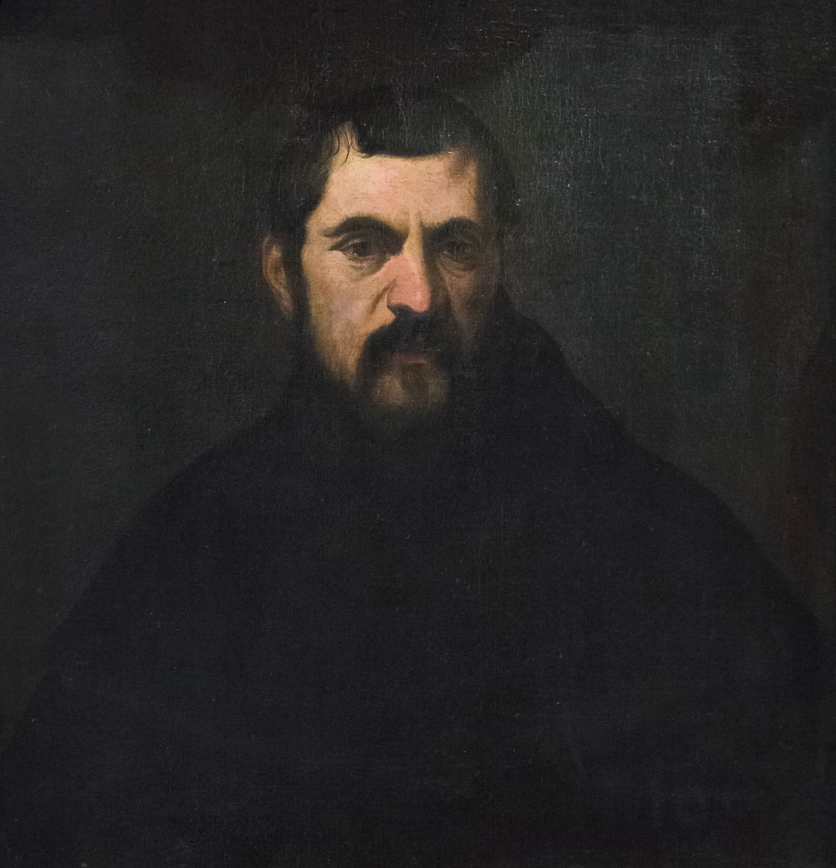 bir keşiş portresi by Jacopo Robusti (attr. to) Tintoretto