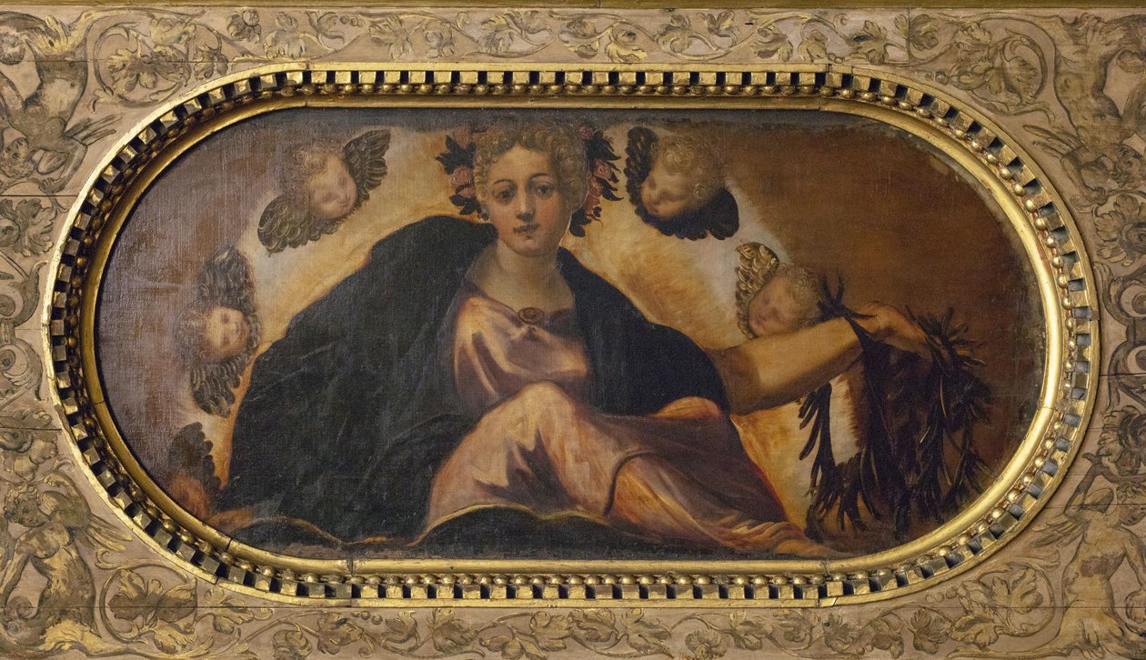 Mutluluk Alegorisi Mutluluk Alegorisi, 1565. by Jacopo Robusti Tintoretto