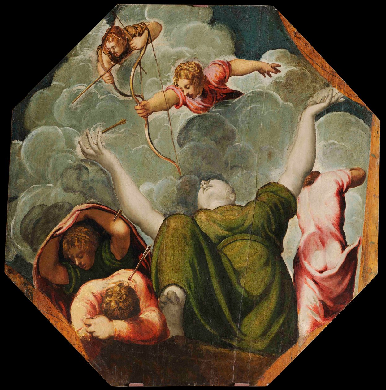 Apollo ve Diana, Çocuklarını Öldürerek Niobe