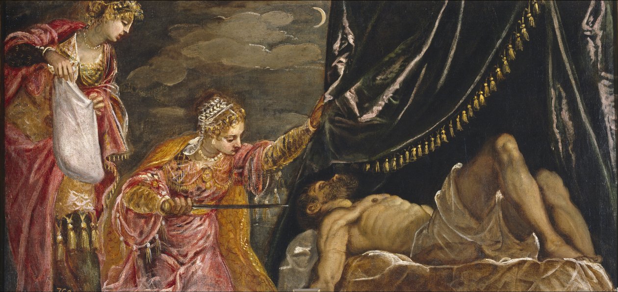 Judith ve Holofernes by Jacopo Robusti Tintoretto