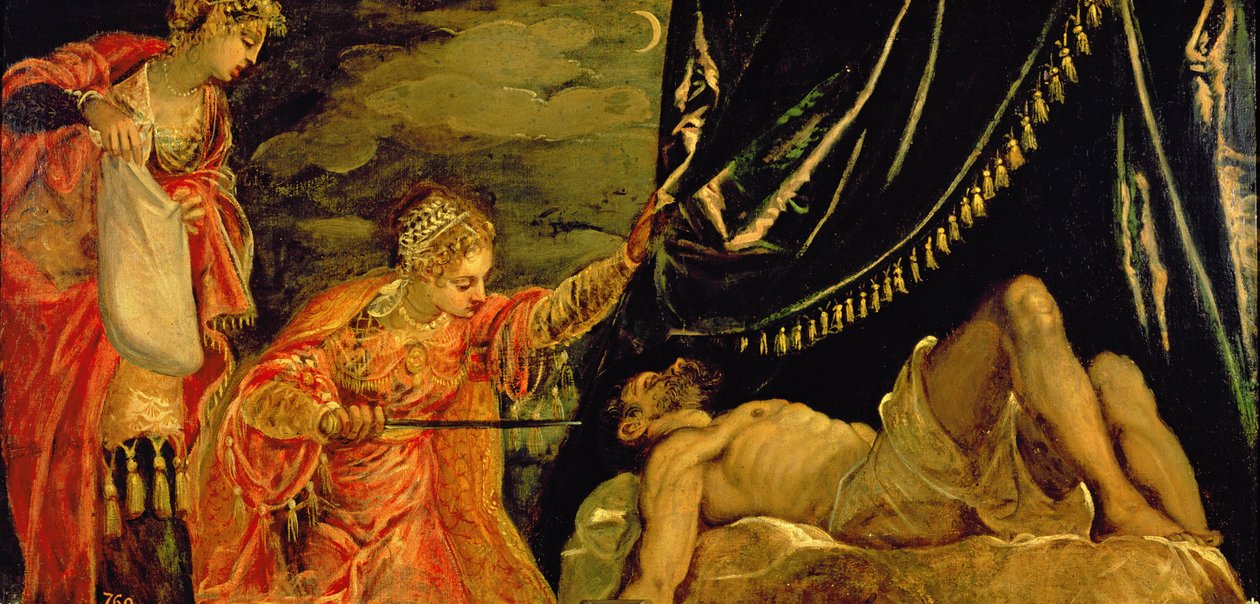 Judith ve Holofernes by Jacopo Robusti Tintoretto