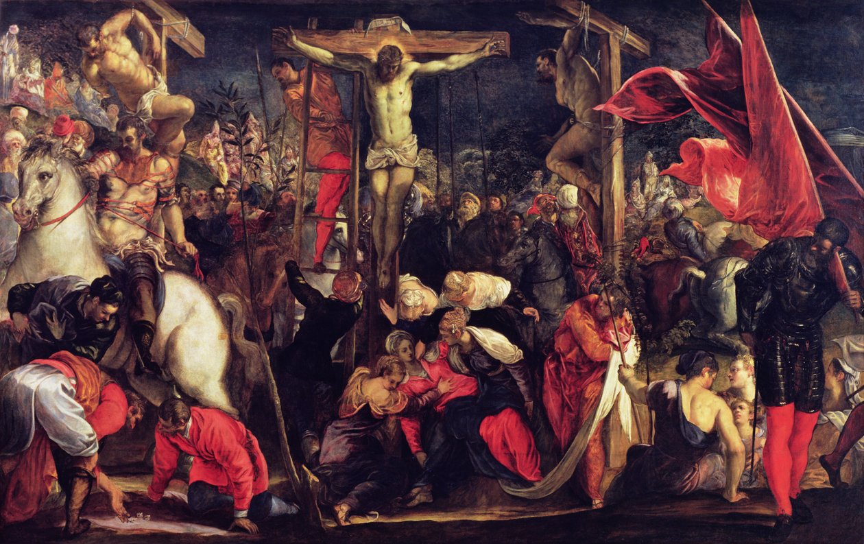 Çarmıha Gerilme by Jacopo Robusti Tintoretto