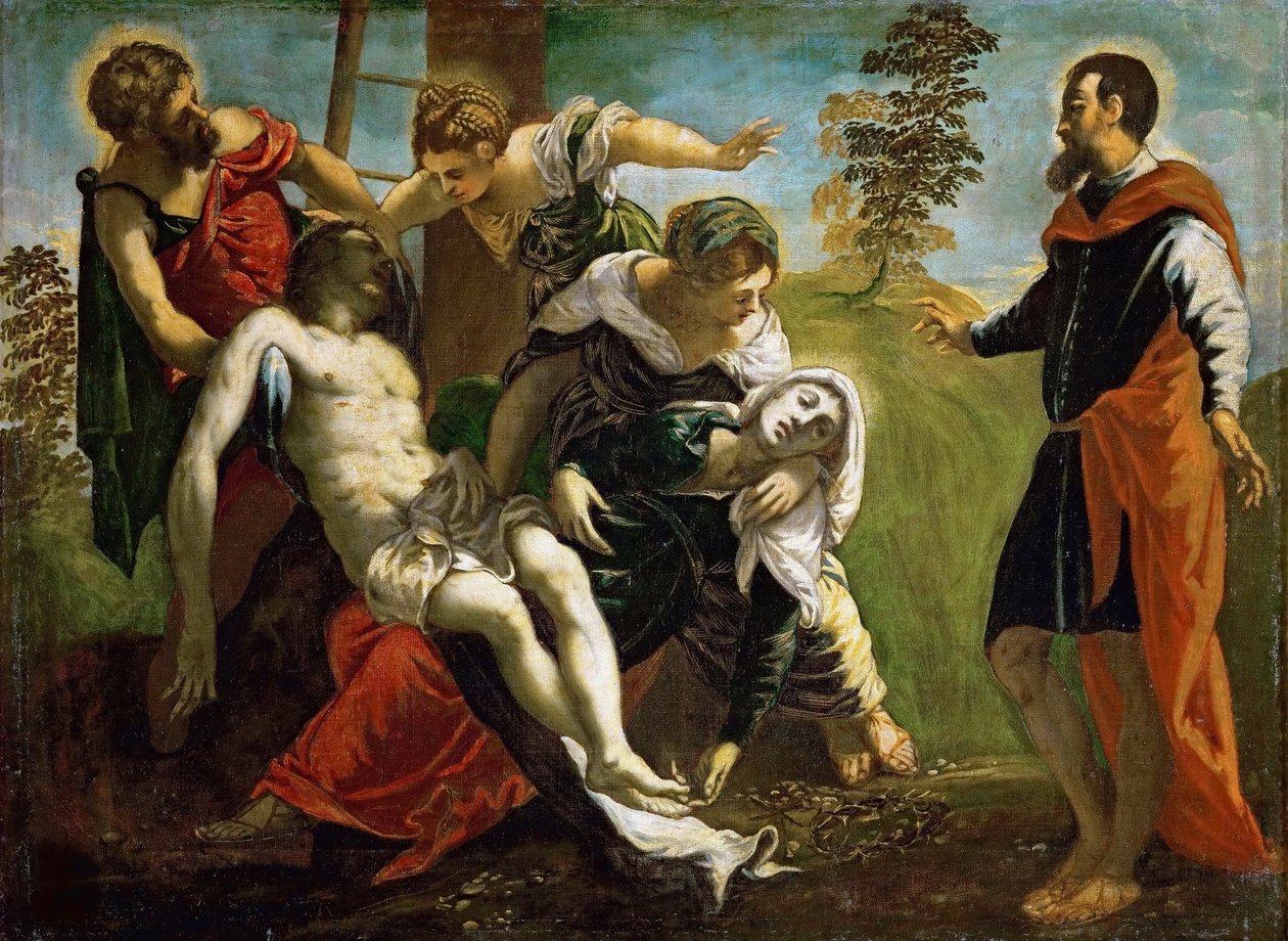 Haçtan İniş, c. 1548. by Jacopo Robusti Tintoretto