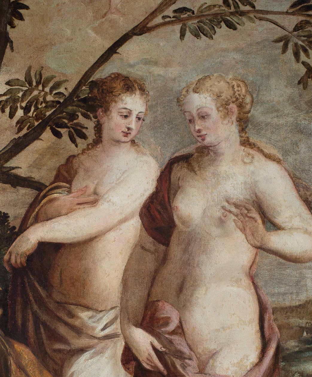 Paris Ayrıntının Kararı. by Jacopo Robusti Tintoretto