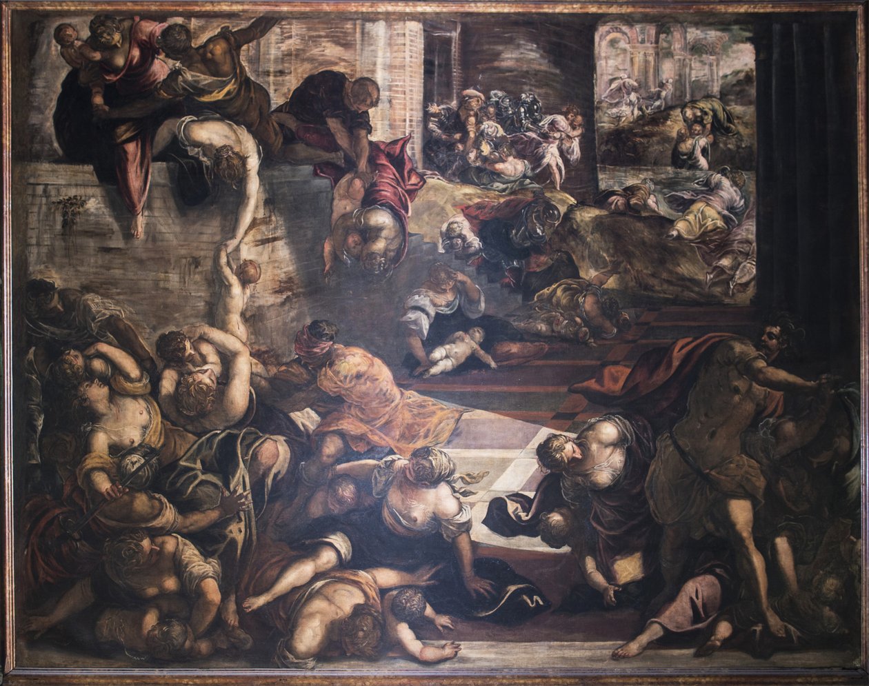 Masumların Katliamı, 1582-1585. by Jacopo Robusti Tintoretto