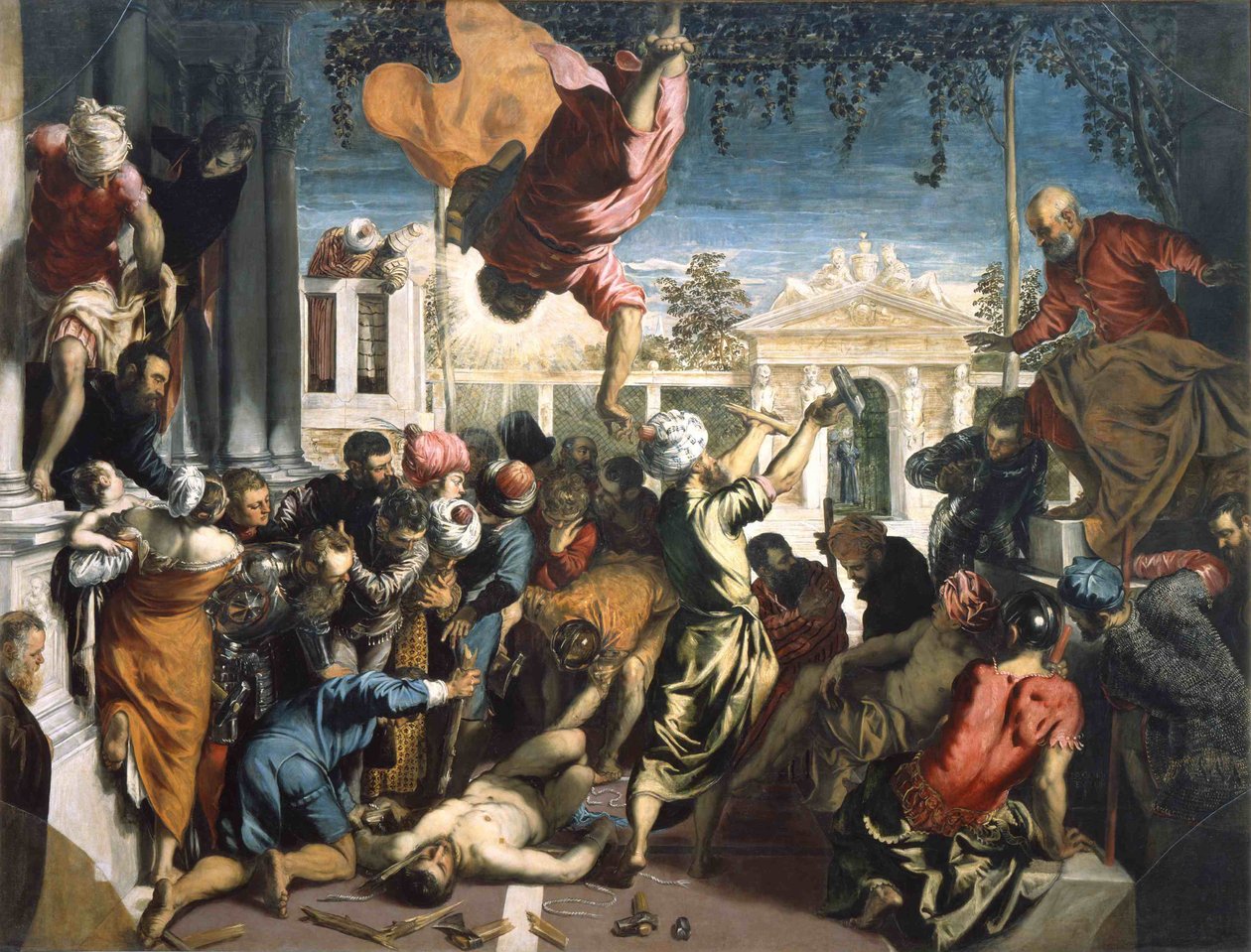 Köle Mucizesi Aziz Mark Mucizesi by Jacopo Robusti Tintoretto