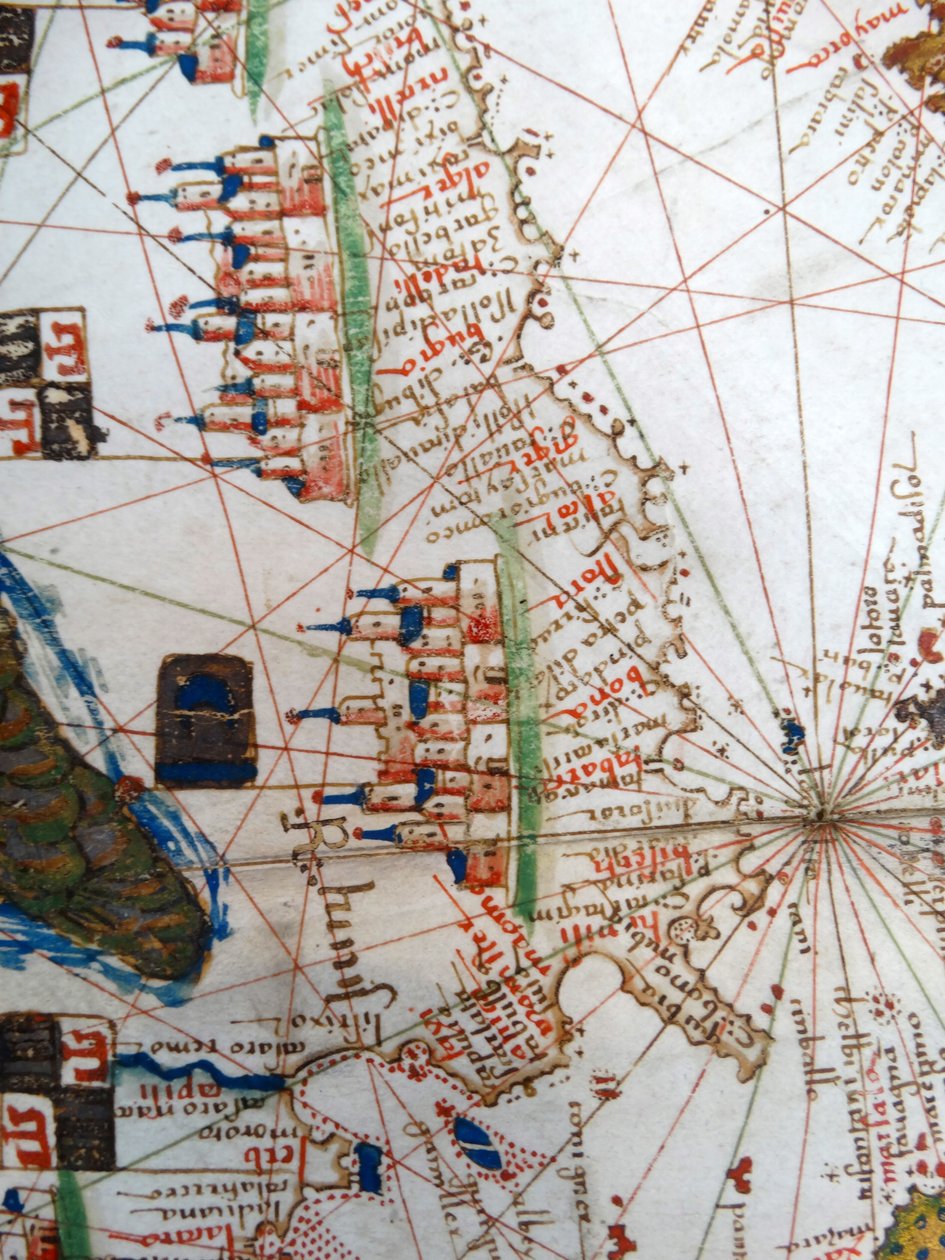 Avrupa'nın Rönesans haritası, Jacopo Russo (sonra), 1528 by Jacopo Russo