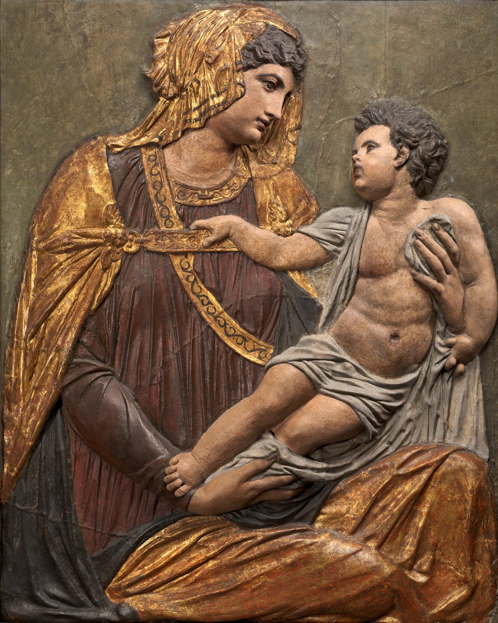 Madonna ve Çocuk, c. 1550. by Jacopo Sansovino