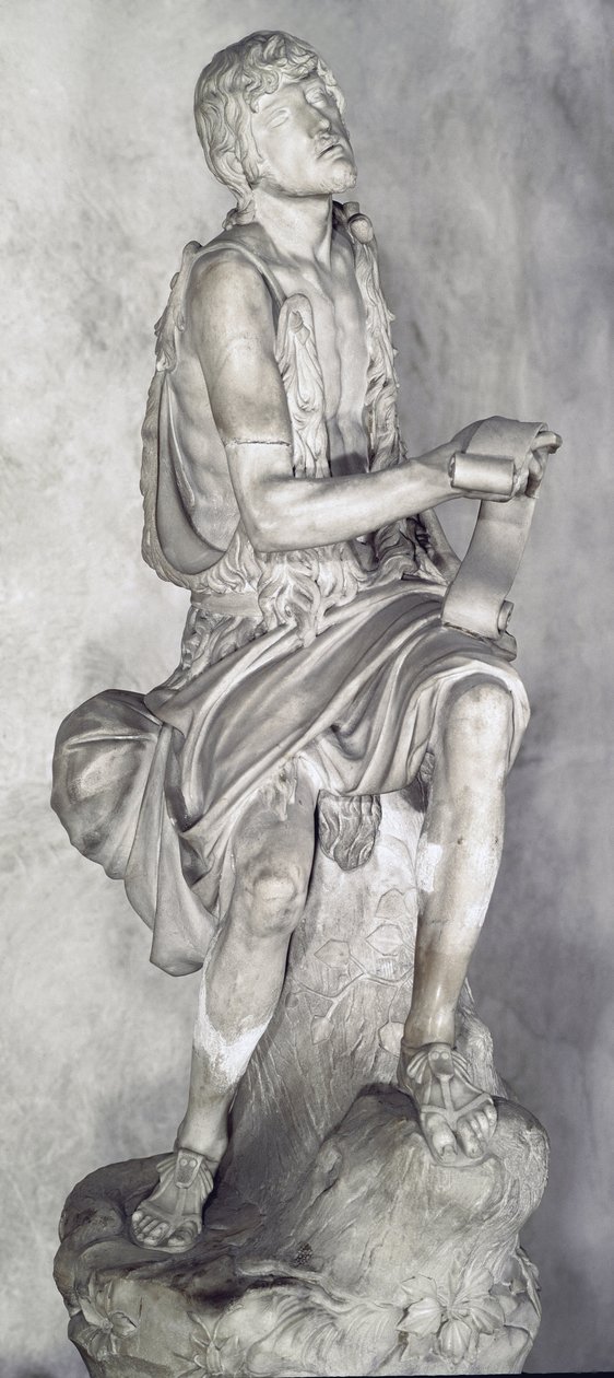 Vaftizci Yahya (Mermer heykel by Jacopo Sansovino
