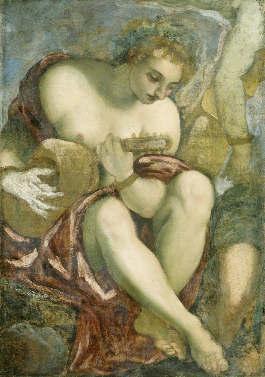 Udlu İlham Perisi by Jacopo Tintoretto