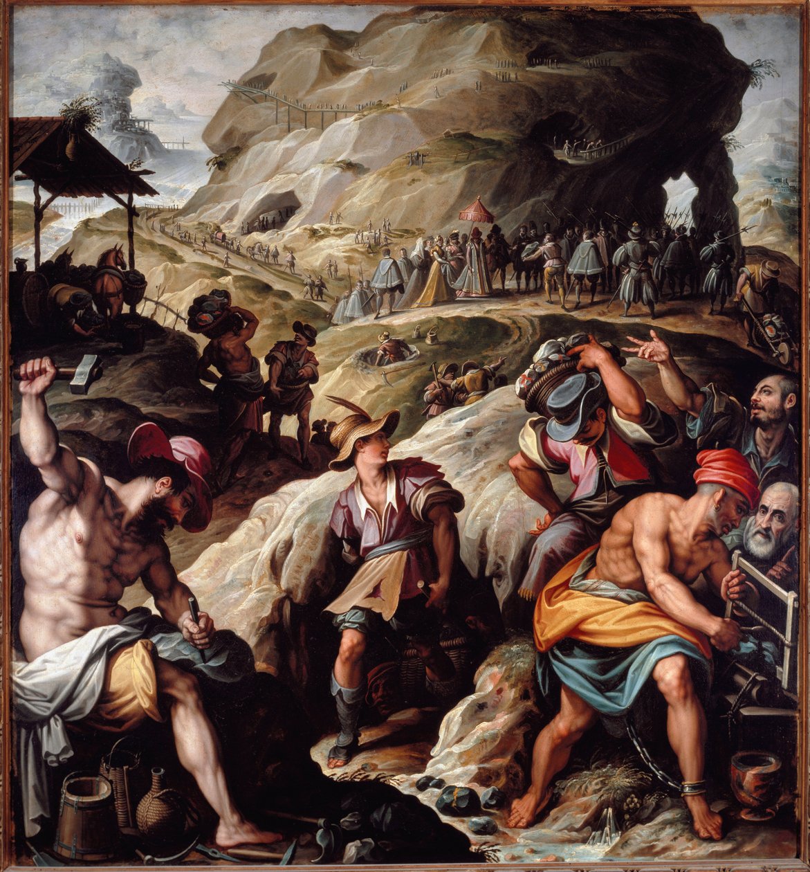Madenden cevher çıkarılması (Resim by Jacopo Zucchi