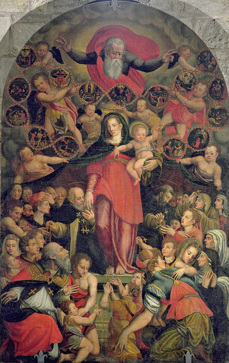 Tesbih Madonna, c.1569 by Jacopo Zucchi