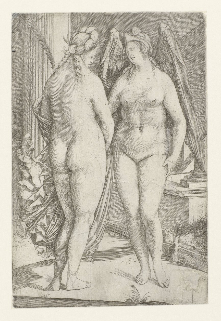 Victoria ve Rum ile Alegori by Jacopo de