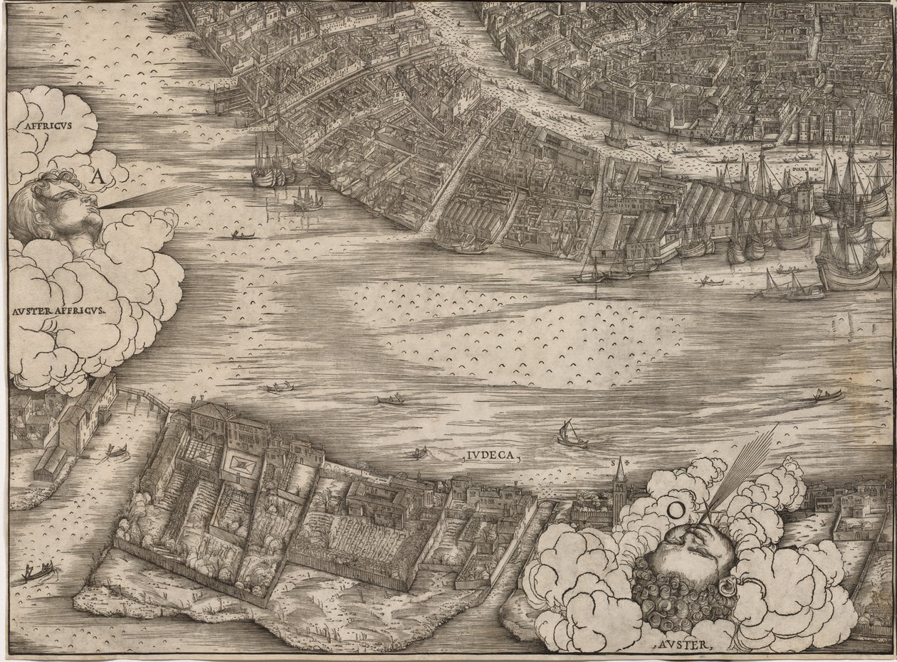 Venedik manzarası by Jacopo de