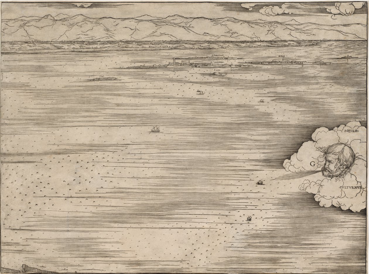 Venedik manzarası by Jacopo de