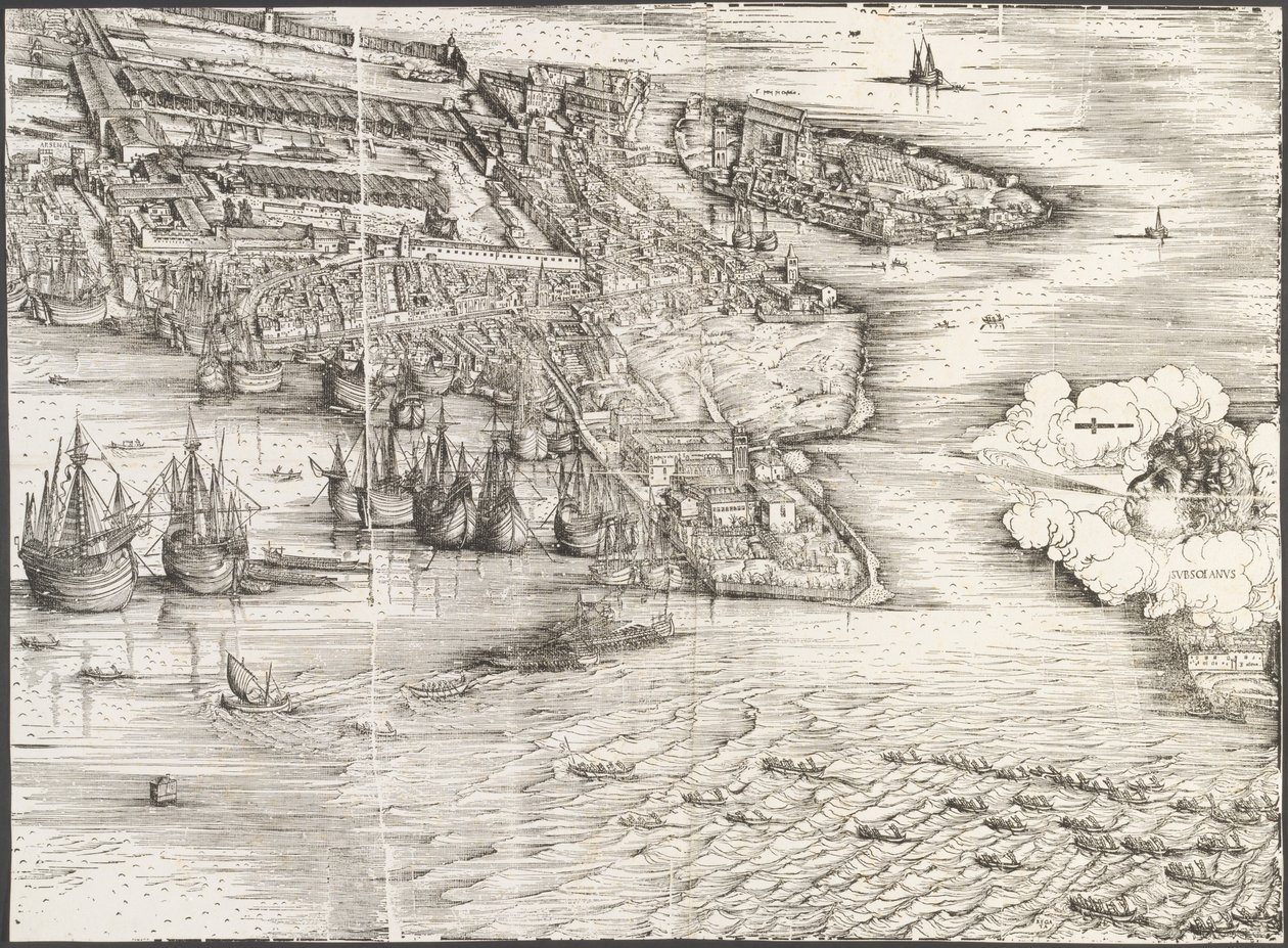 Venedik görünümü [sağ alt blok] by Jacopo de