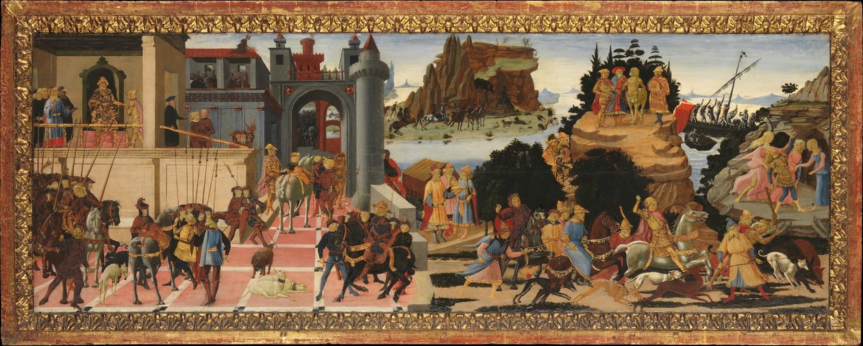 Argonotların Hikayesinden Sahneler, M.Ö. 1465. by Jacopo del Sellaio